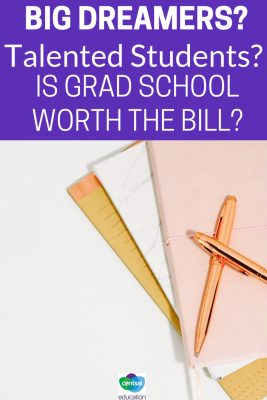 Grad School may be a ways off, but it's a crucial part of some student's education plan. Let's start talking about whether or not it's worth the bill.