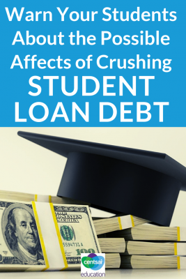 High school students need to understand the mental affects of huge debt and the reasons why they should do their best to avoid student loans whenever possible.