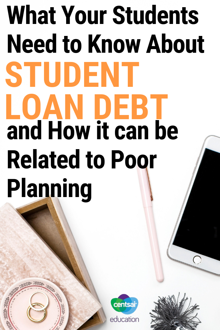 Student loan debt can result from poor planning. This story highlights one persons mistakes in law school and how it cost her big. Show your students how to avoid making the same mistakes.