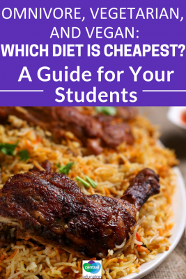 Abstaining from meat doesn't have to be expensive. One writer examines different cruelty-free diets and their costs to both your highschooler's wallet and body.