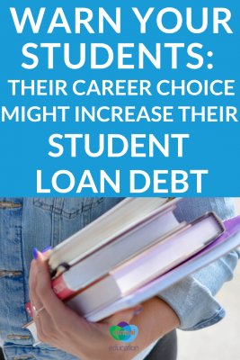The story of how one woman's career choice affected her ability to pay off her student loans. It isn't pretty, but it will help your students see the reality of student loan debt.