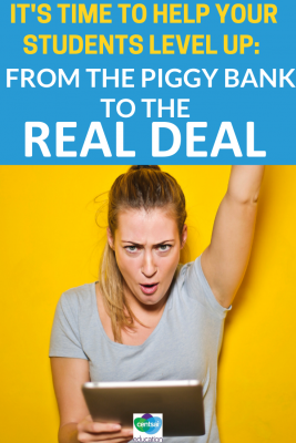 This article will take the ambiguity out of personal finance and banking and help your students understand the basics of how to step into the 'real deal'.