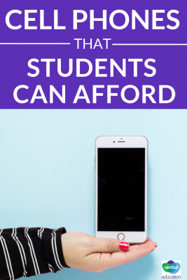 Some students have to pay for their own cell phone and it's a great opportunity for them to learn the finer points of comparison shopping and how to get the best deals.