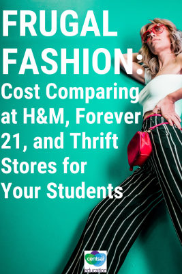 Buying clothes for teens doesn't have to break the bank if they look at all their options.