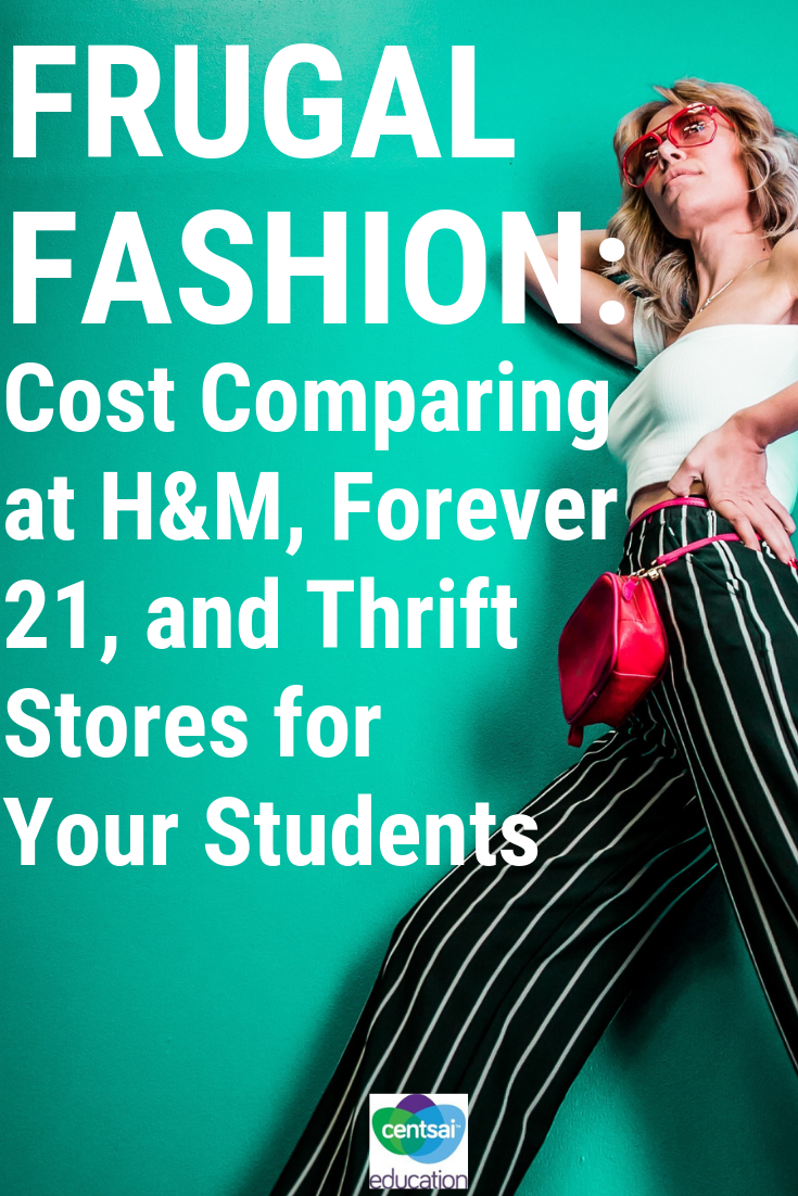 Buying clothes for teens doesn't have to break the bank if they look at all their options.