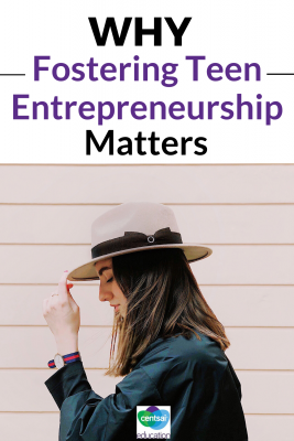 A survey by CentSai Education found that about one-third of teens are ready to start their own businesses. What is fueling this desire for self-sufficiency? #survey #CentSaiEducation #student