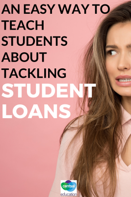 Take the fear out of student loans with these tips for your students.