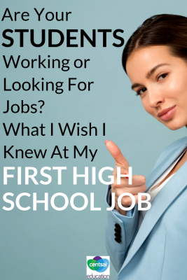 A lot of people had a job in High School, and wish they could go back in time and give themselves advice for that job.