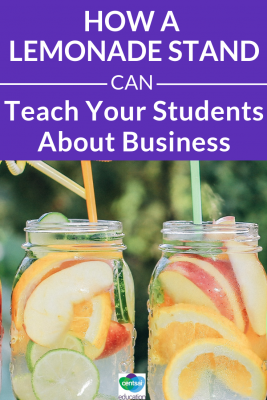 A lemonade stand can be a kid's first opportunity to learn the ins and outs of running a successful business. See what your students could learn from it.