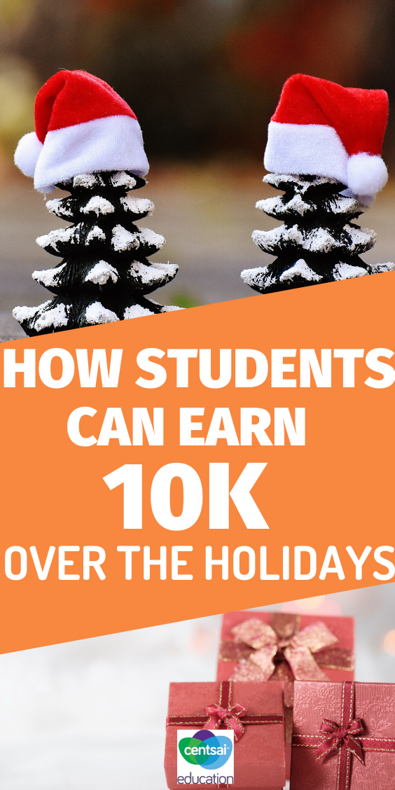 Holiday breaks and the summer is a prime opportunity for students to earn lots of extra money. This article will help you give them plenty of ideas on how to get started.