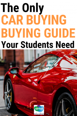 Help your students through the scary and exciting process of buying their first car with these foolproof tips.