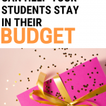 Everyone loves to give amazing gifts to friends and family, but it can be hard when you're a broke high school student. Help your students learn how to give awesome but affordable gifts.