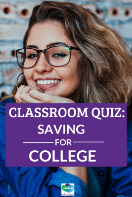 Saving for college is undoubtedly a challenge. Find out how prepared your students are and give them some tips and ideas on how to save money. #savingmoney #college #budget #incollege #CentSaiEducation
