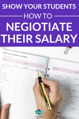 Do your students know their worth or how to approach their boss for a raise they deserve? Help them learn how to ace salary negotiations.