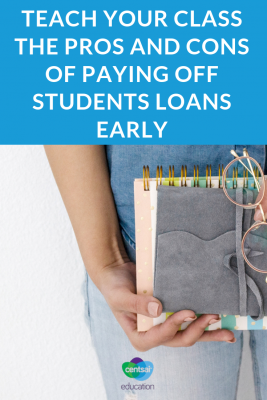 If your high school students are considering taking out student loans they need to understand the pros and cons.