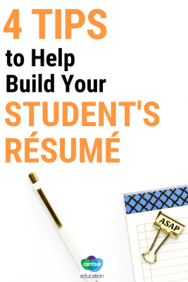Teach your students how to build the best résumé possible — and why it's so important.