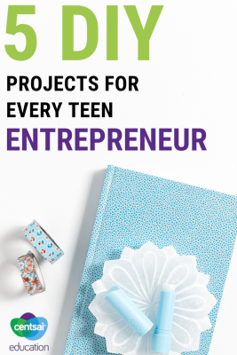 These practical DIY projects can help your students think about the possibilities of starting their own business and bring out their inner entrepreneur.