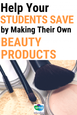 DIY is the way to go when it comes to some beauty products. This article will give your students five practical ideas that will help them save big.
