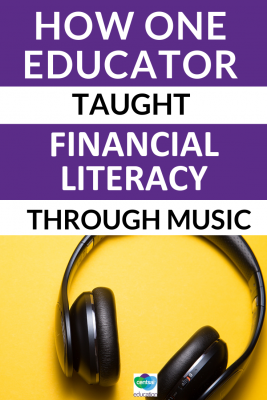 Personal finance can be learned in many ways. One music teacher found a way to mix music and money.