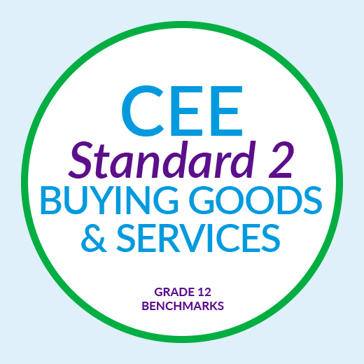 CEE Standard 2 : Buying Goods and Services