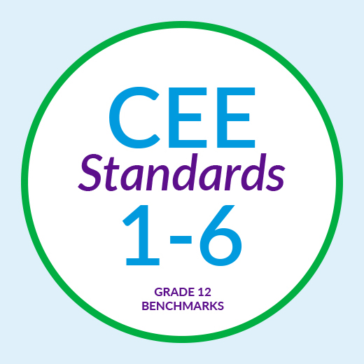 CEE Standards 1-6 : Grade 12 Benchmarks